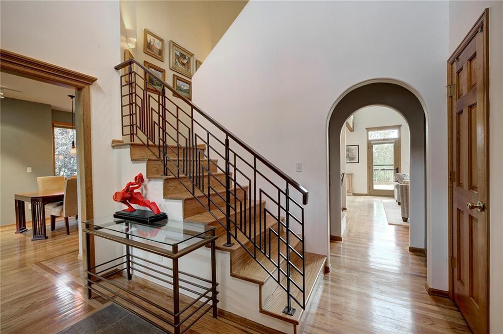 78 Double Tree Road Bailey, CO 80421 - Photo 6 of 34 a view of entryway and hall with wooden floor