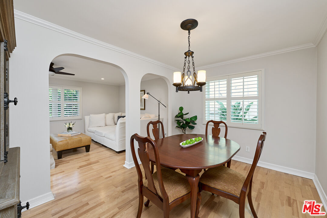 697 Washington Boulevard Marina del Rey, CA 90292 - Photo 7 of 23 a view of a dining room with furniture window and wooden floor