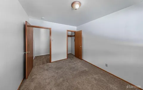 a view of a small yard