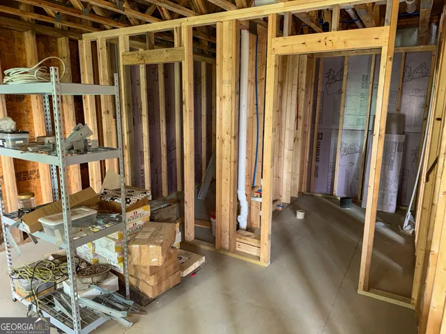 a view of an entryway with staircase