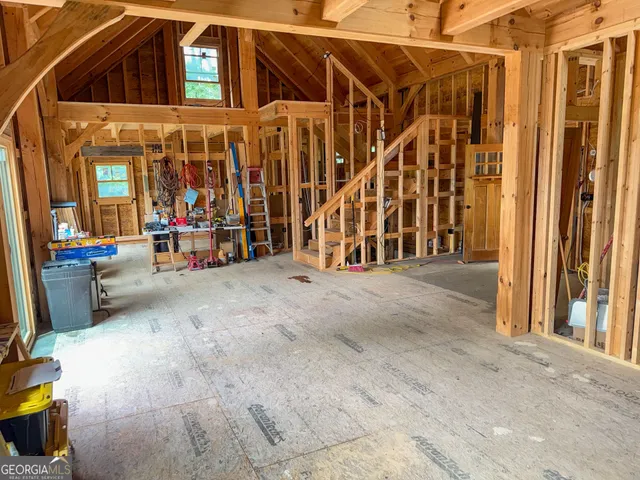 a view of a door with a door