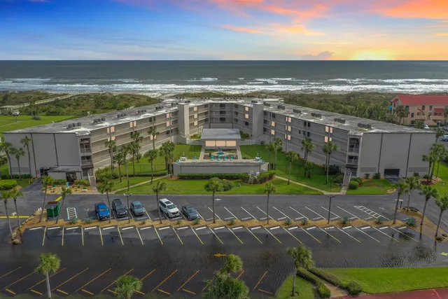 a view of a sky from a balcony