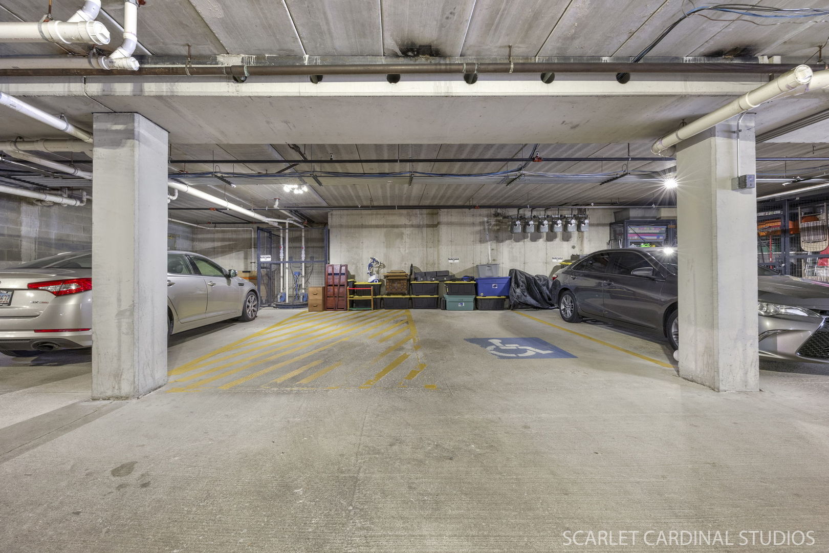 1275 West Lake Street, Unit 104 Addison, IL 60101 - Photo 20 of 20 a view of parking garage with cars