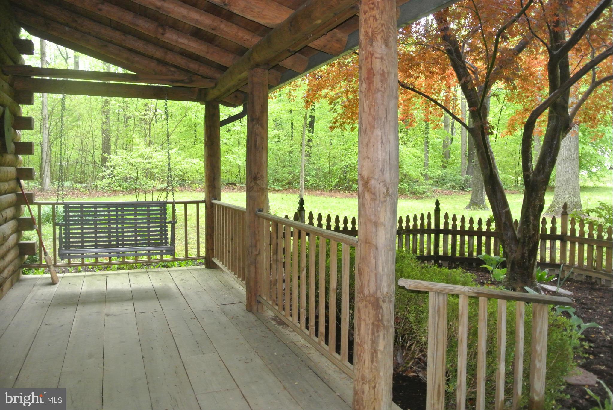 12408 Clark Road Worton, MD 21678 - Photo 6 of 21 Front Porch w. Swing