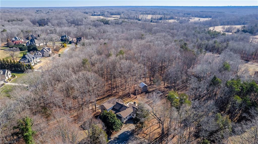 7042 Brookbank Road Summerfield, NC 27358 - Photo 50 of 50 Aerial view... so much privacy!