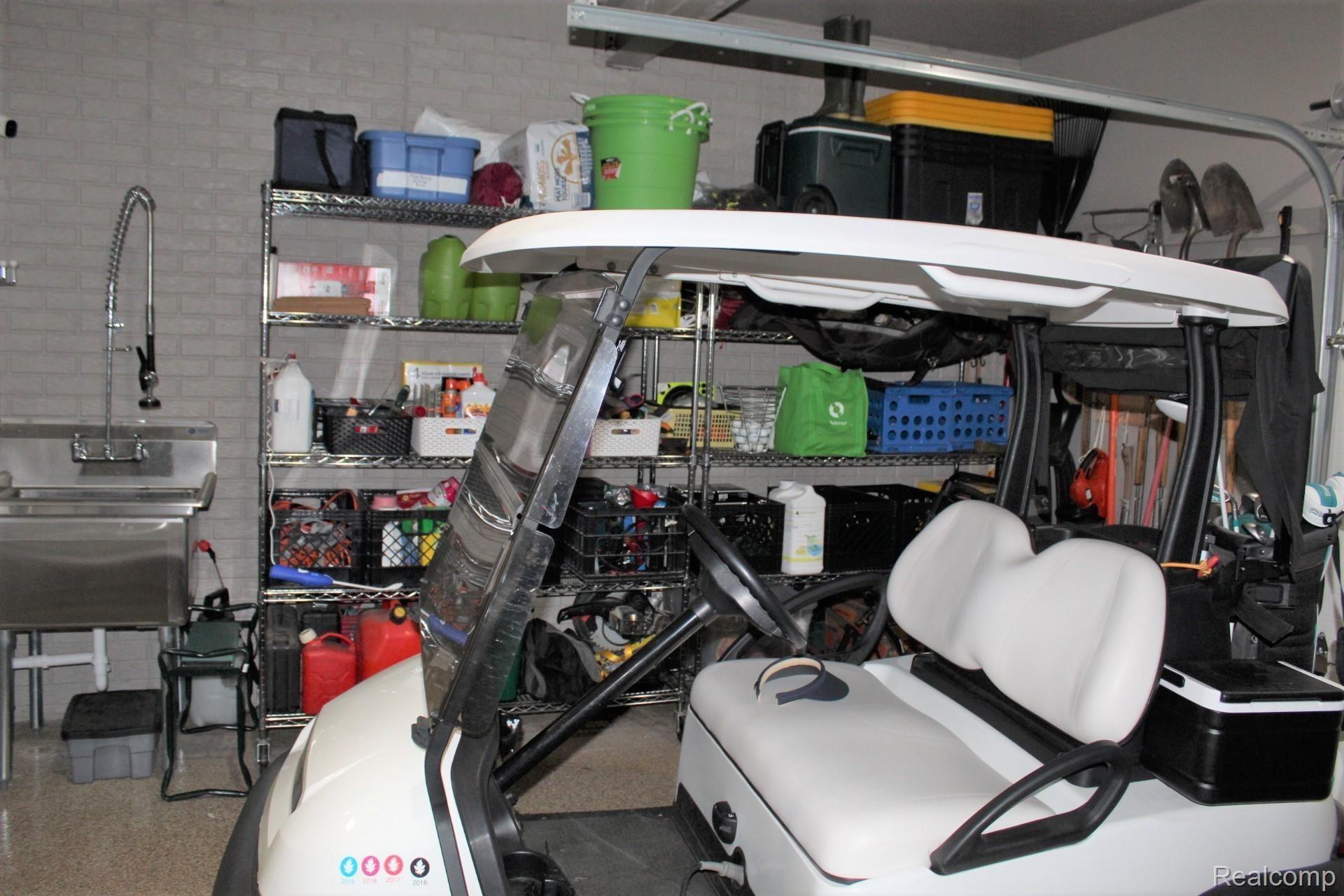 4588 Oakhurst Ridge Road Clarkston, MI 48348 - Photo 72 of 76 Lower Golf Cart Garage.JPG