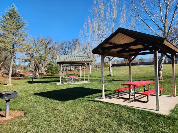 a view of lake with mountain