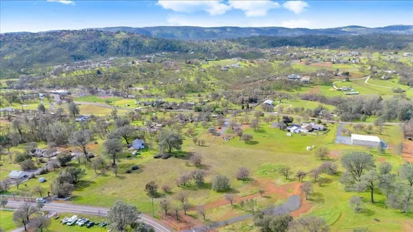 a view of city and mountain