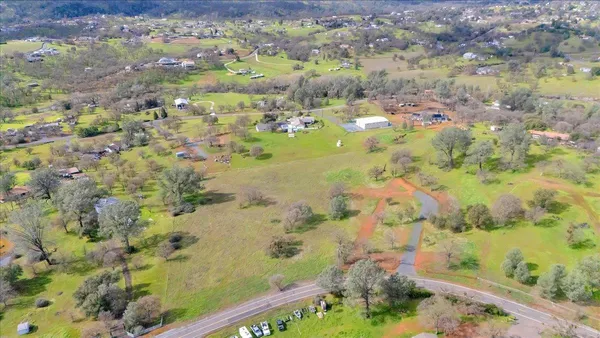 a view of city and mountain