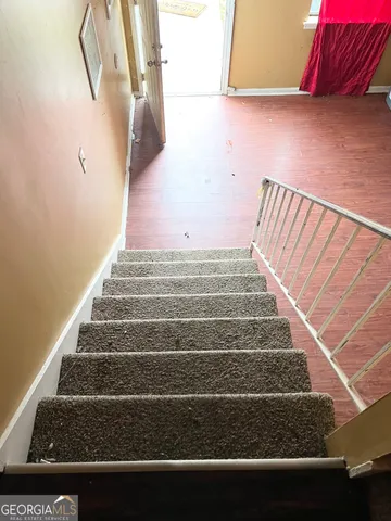 a living room with a fireplace
