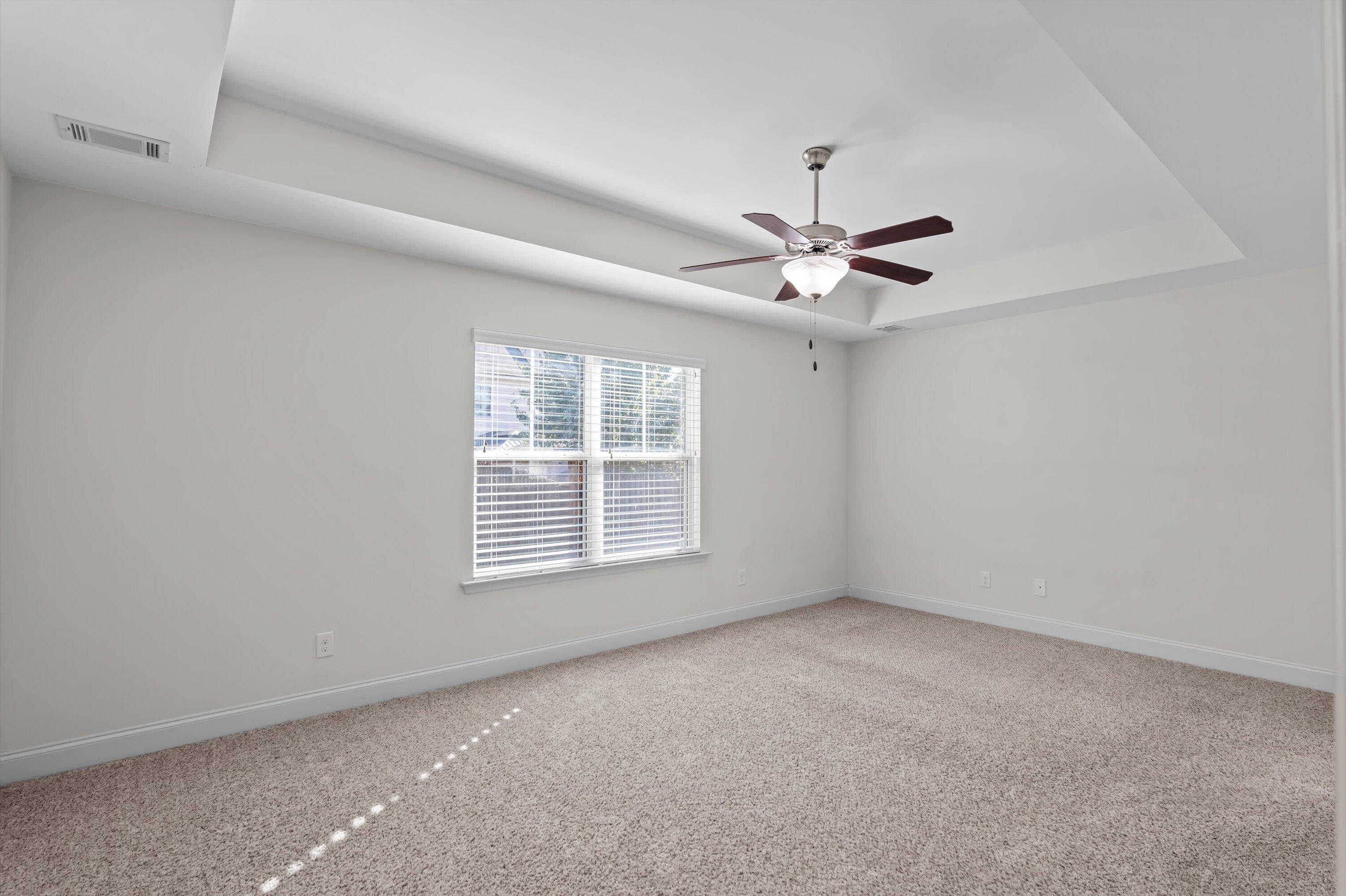 914 Inman Drive Grovetown, GA 30813 - Photo 13 of 22 Primary bedroom with trey ceiling and ceiling fan