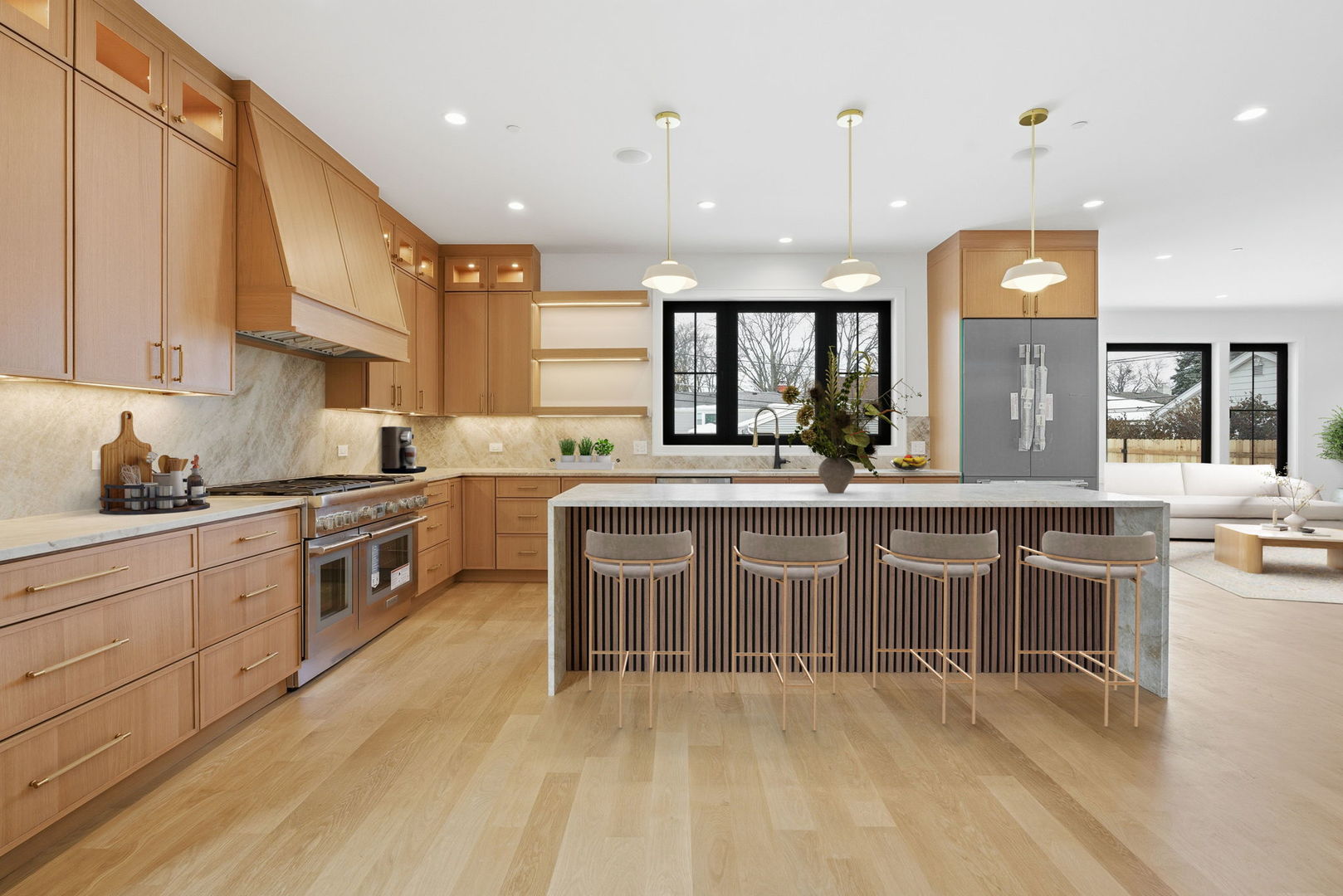 1100 Lois Avenue Park Ridge, IL 60068 - Photo 2 of 41 a large kitchen with lots of counter space and a sink