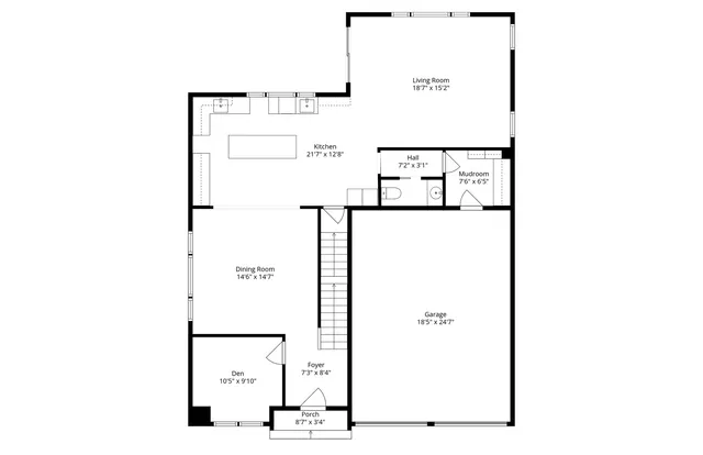 a picture of a floor plan