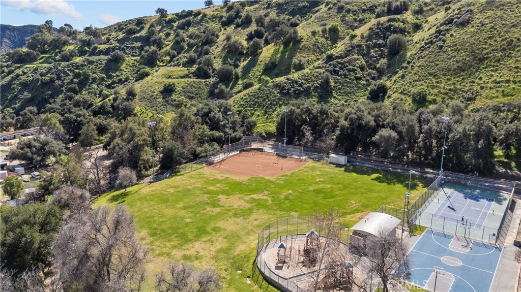 30602 San Martinez Road Val Verde, CA 91384 - Photo 40 of 47 a view of a swimming pool with a yard