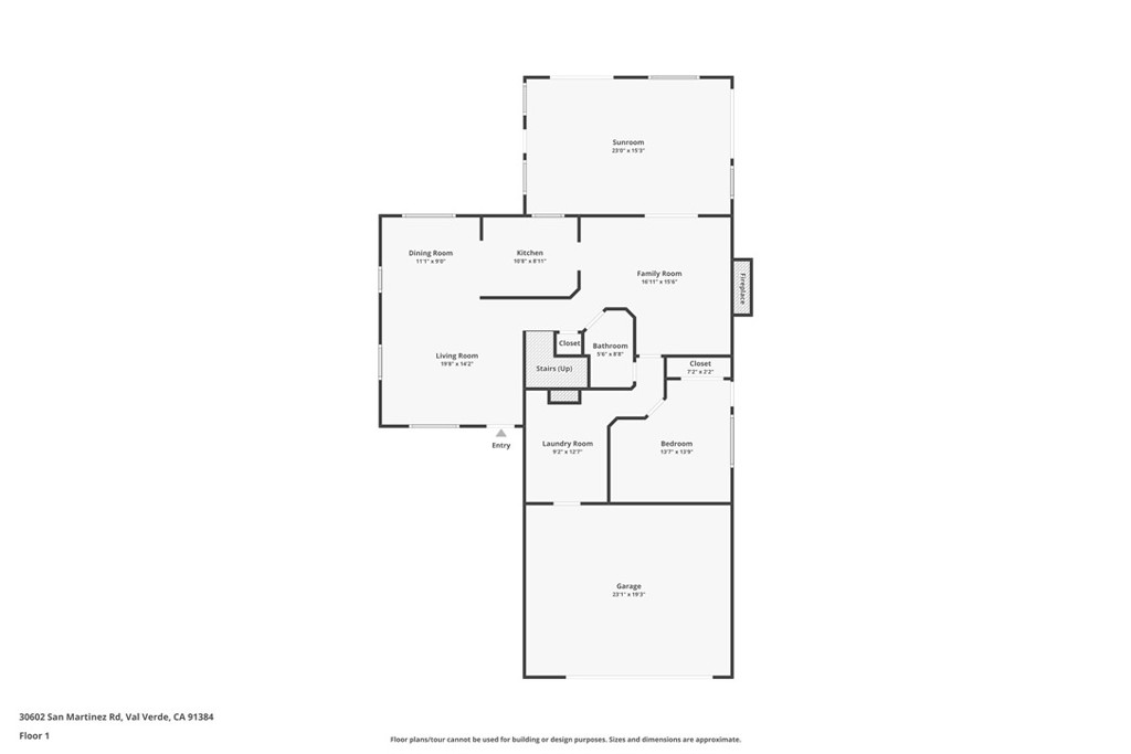 30602 San Martinez Road Val Verde, CA 91384 - Photo 46 of 47 a picture of floor plan