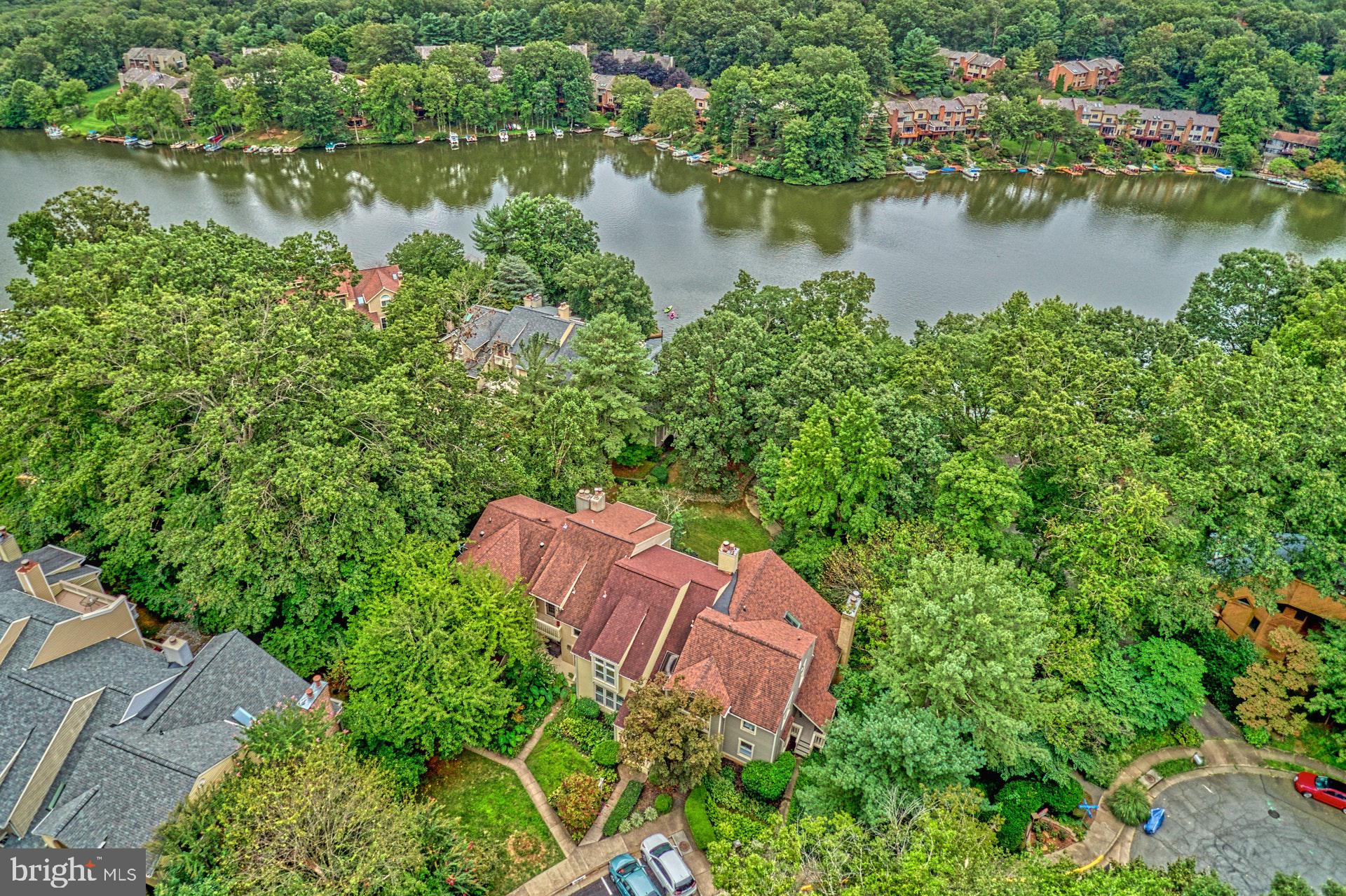 Aerial View with Views of Lake Audoboun