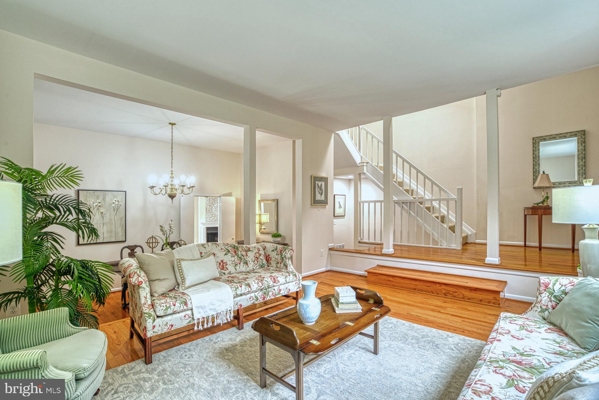 11133 Watermans Drive Reston, VA 20191 - Photo 13 of 56 Open Concept Living & Dining Room