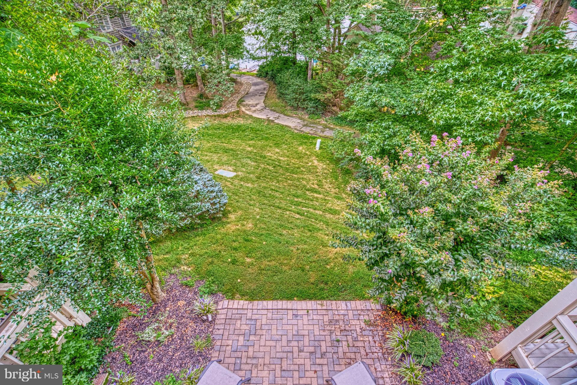 11133 Watermans Drive Reston, VA 20191 - Photo 24 of 56 Views from deck of walking path and community dock