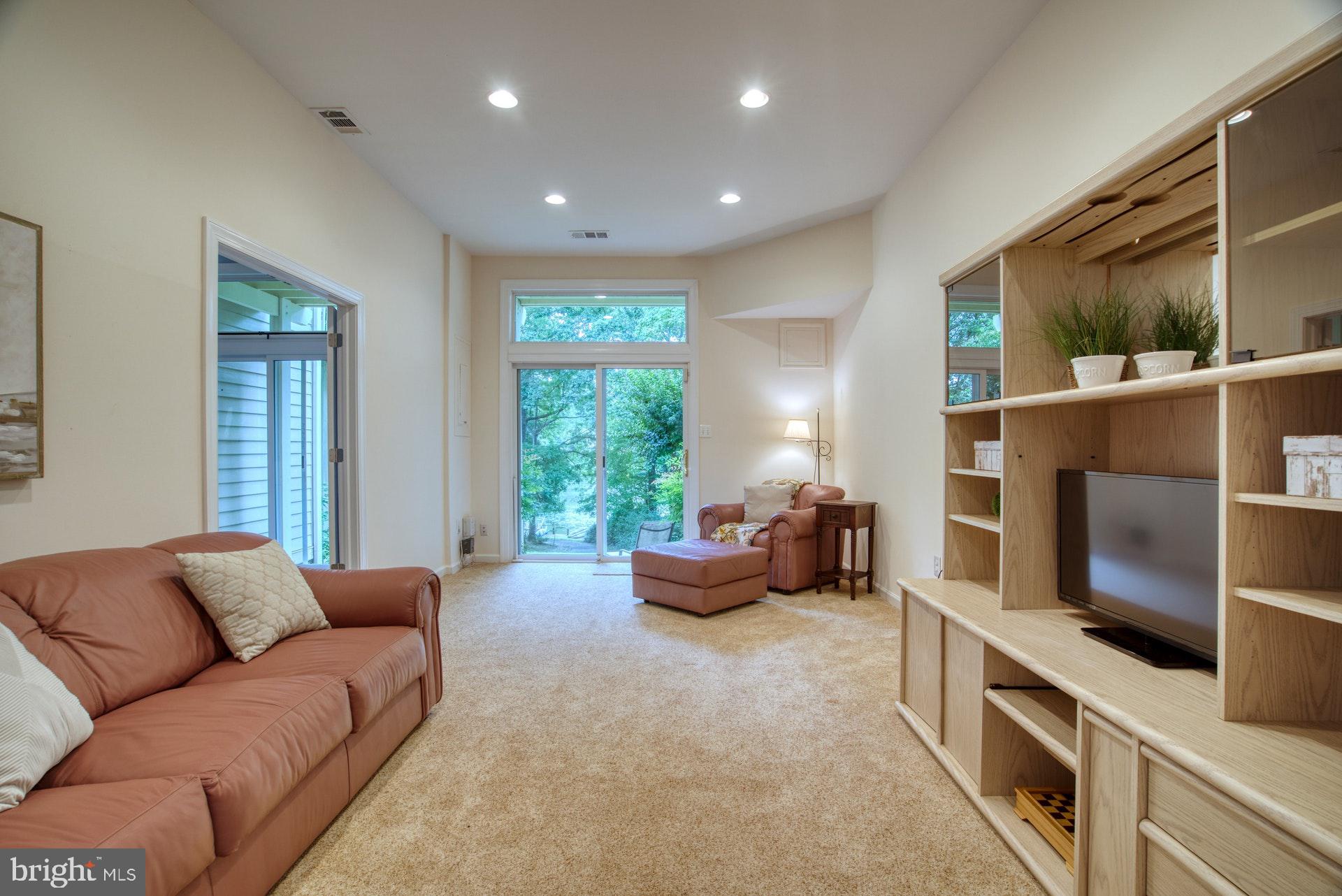 11133 Watermans Drive Reston, VA 20191 - Photo 25 of 56 Lower Level Rec Room has lake views