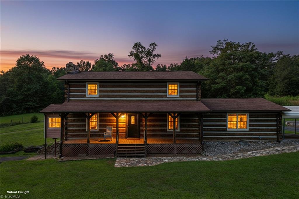 Cabin twilight editing