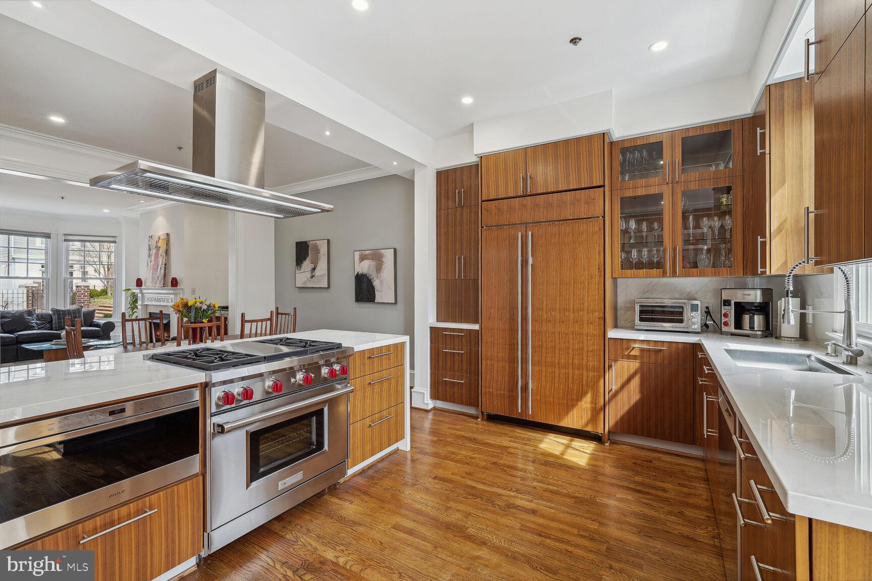 7433 Arlington Road Bethesda, MD 20814 - Photo 10 of 30 High end appliances in this chef's kitchen
