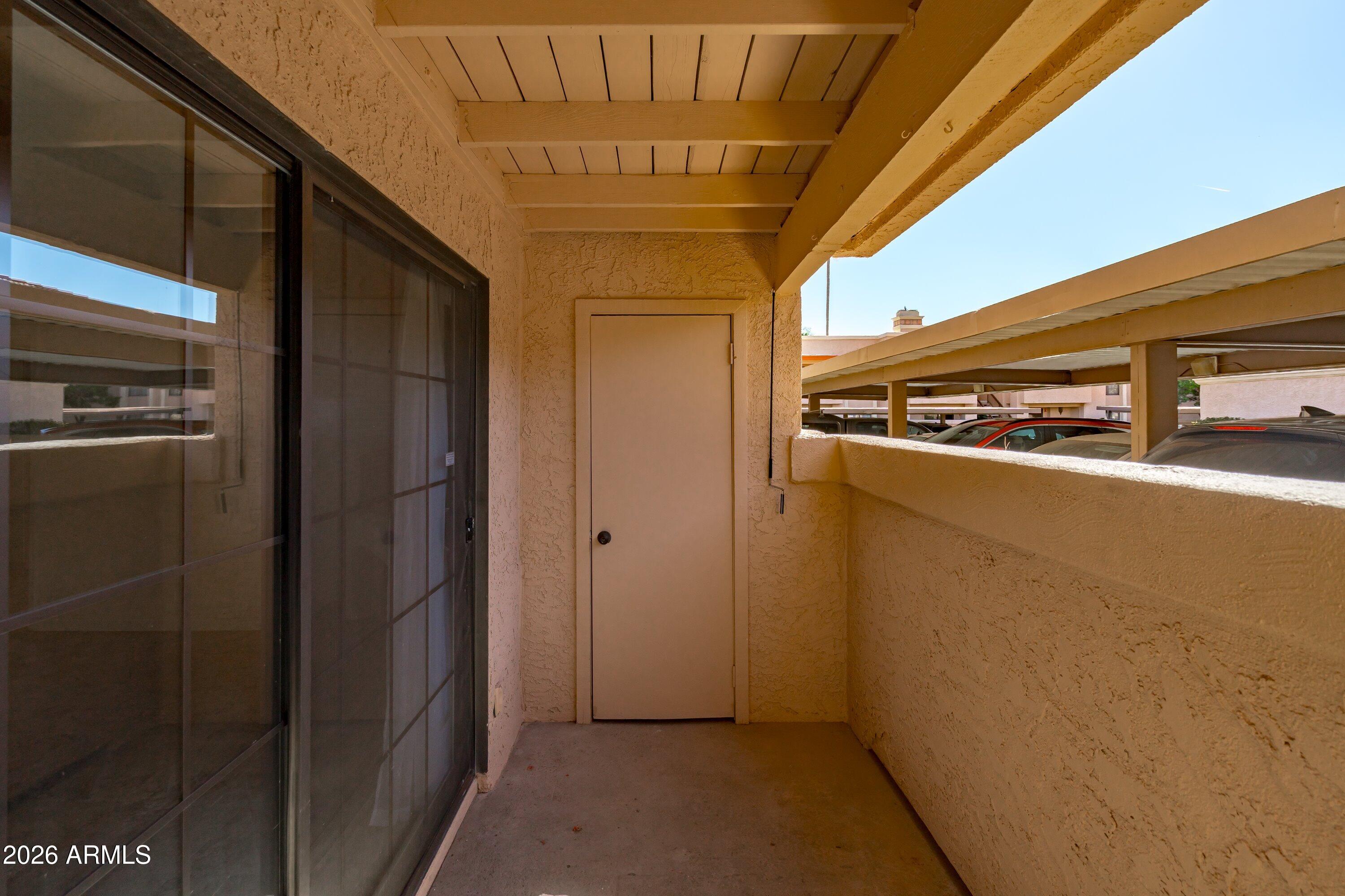 10410 North Cave Creek Road, Unit 1031 Phoenix, AZ 85020 - Photo 26 of 28 a view of a garage