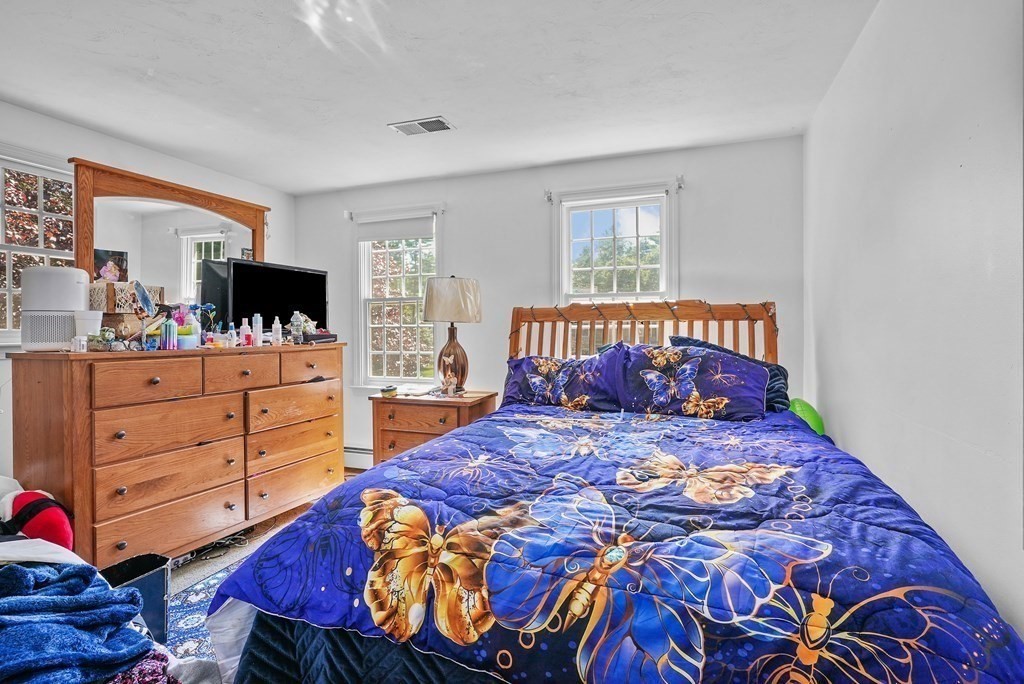 2 Commons Drive Carver, MA 02330 - Photo 20 of 37 a bedroom with a bed and a dresser in it
