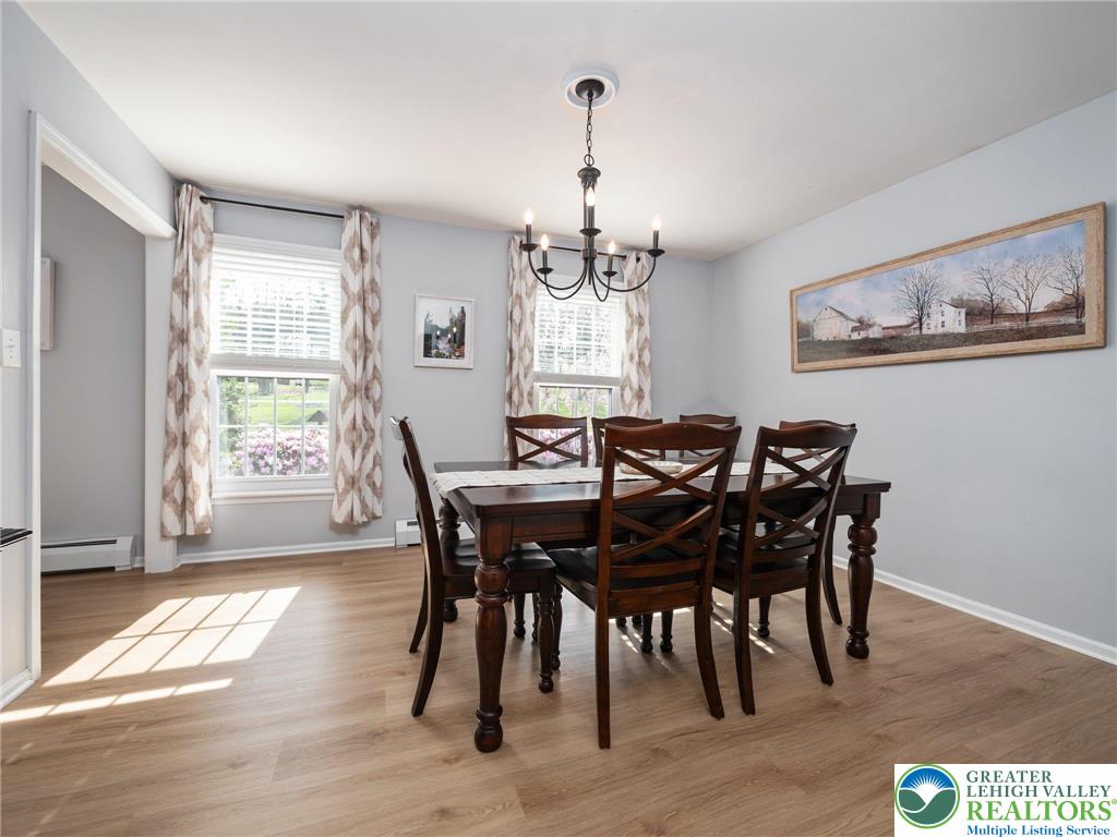 861 Point Phillips Road Bath, PA 18014 - Photo 8 of 32 a view of a dining room with furniture window and wooden floor
