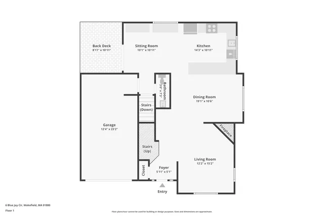 $799,999 | 6 Blue Jay Circle, Unit 2, Wakefield, MA 01880