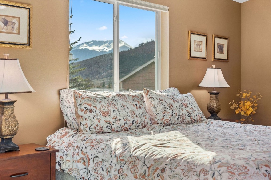 588 Alpine Road Dillon, CO 80435 - Photo 20 of 41 Mountain View from Primary Bedroom