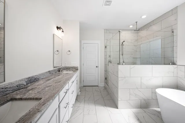 a view of a small space