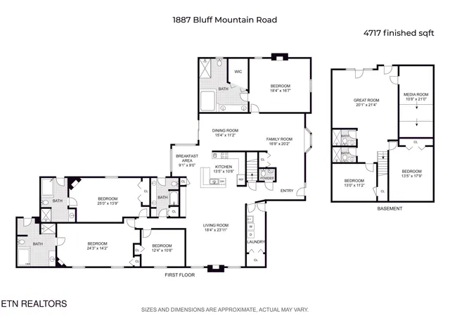 $2,474,900 | 1887 Bluff Mountain Road, Sevierville, TN 37876