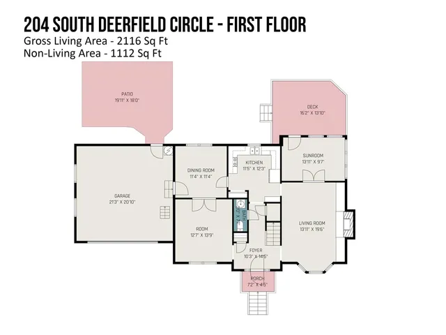 $384,900 | 204 South Deerfield Circle, Salisbury, NC 28147