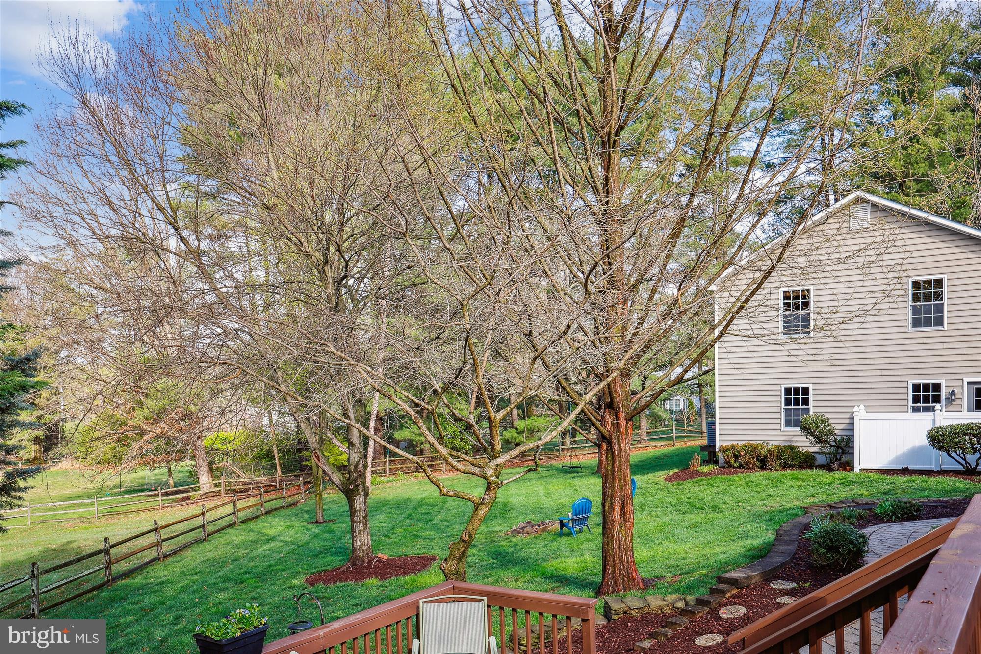 16100 Riffle Ford Road Darnestown, MD 20878 - Photo 8 of 60 View of backyard from two-level deck