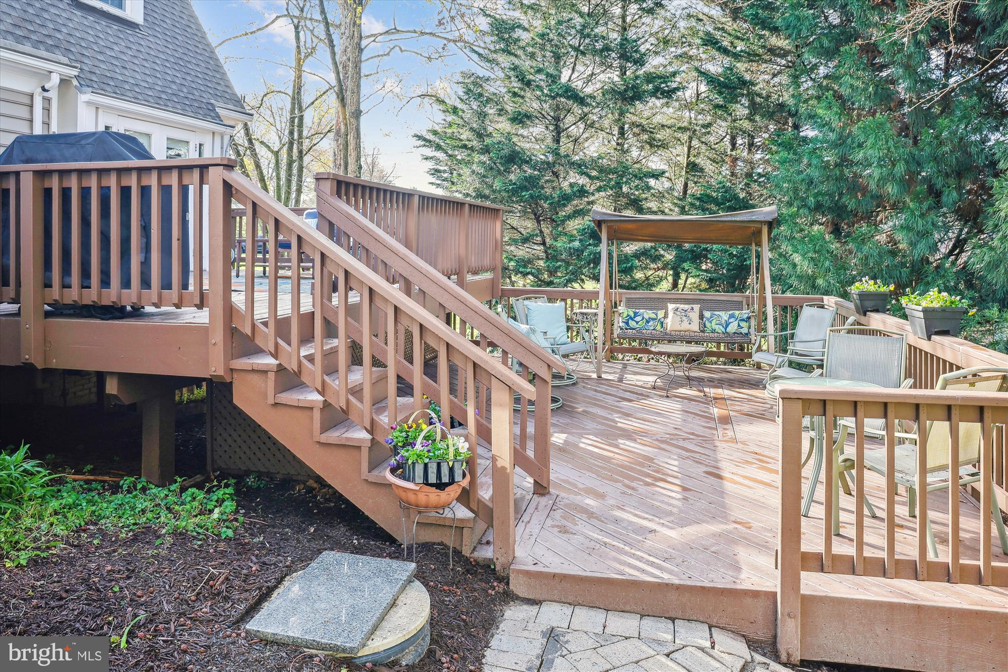 16100 Riffle Ford Road Darnestown, MD 20878 - Photo 9 of 60 Two-level deck perfect for entertaining
