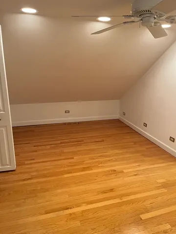 a view of a room with an empty space