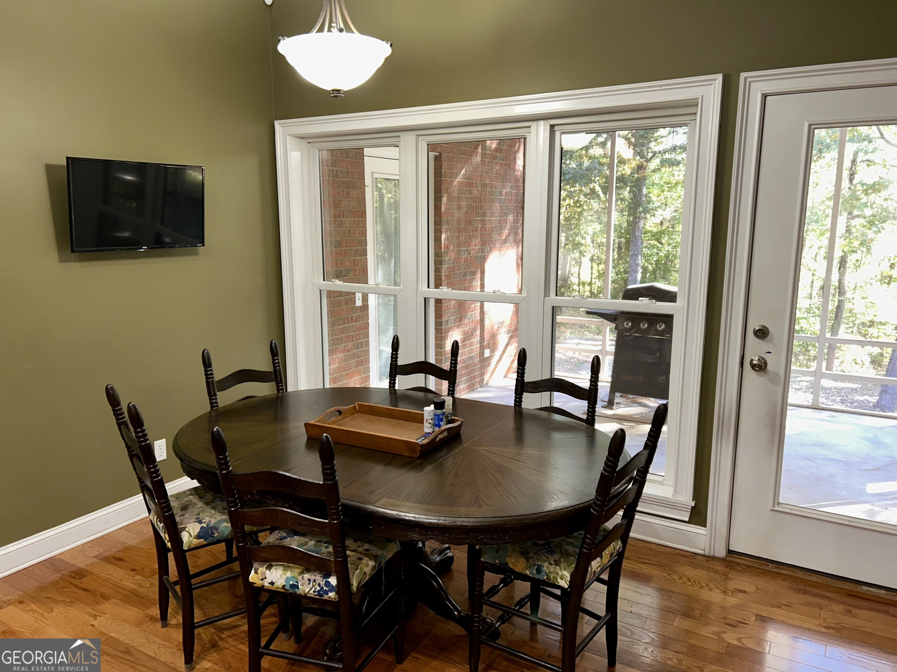 518 Fambrough Drive Elberton, GA 30635 - Photo 31 of 74 a dining room with furniture and wooden floor