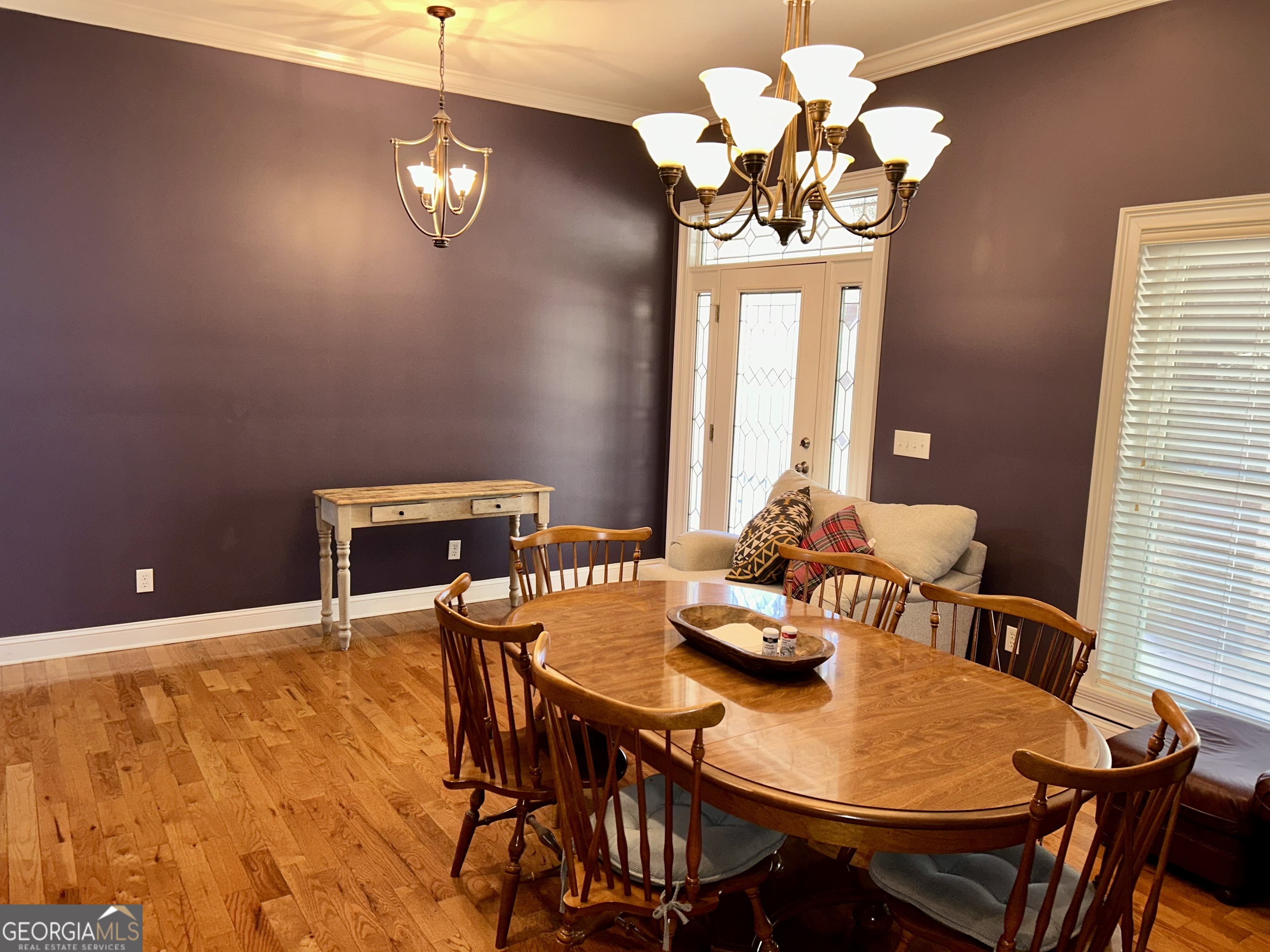 518 Fambrough Drive Elberton, GA 30635 - Photo 46 of 74 a view of a dining room with furniture and chandelier