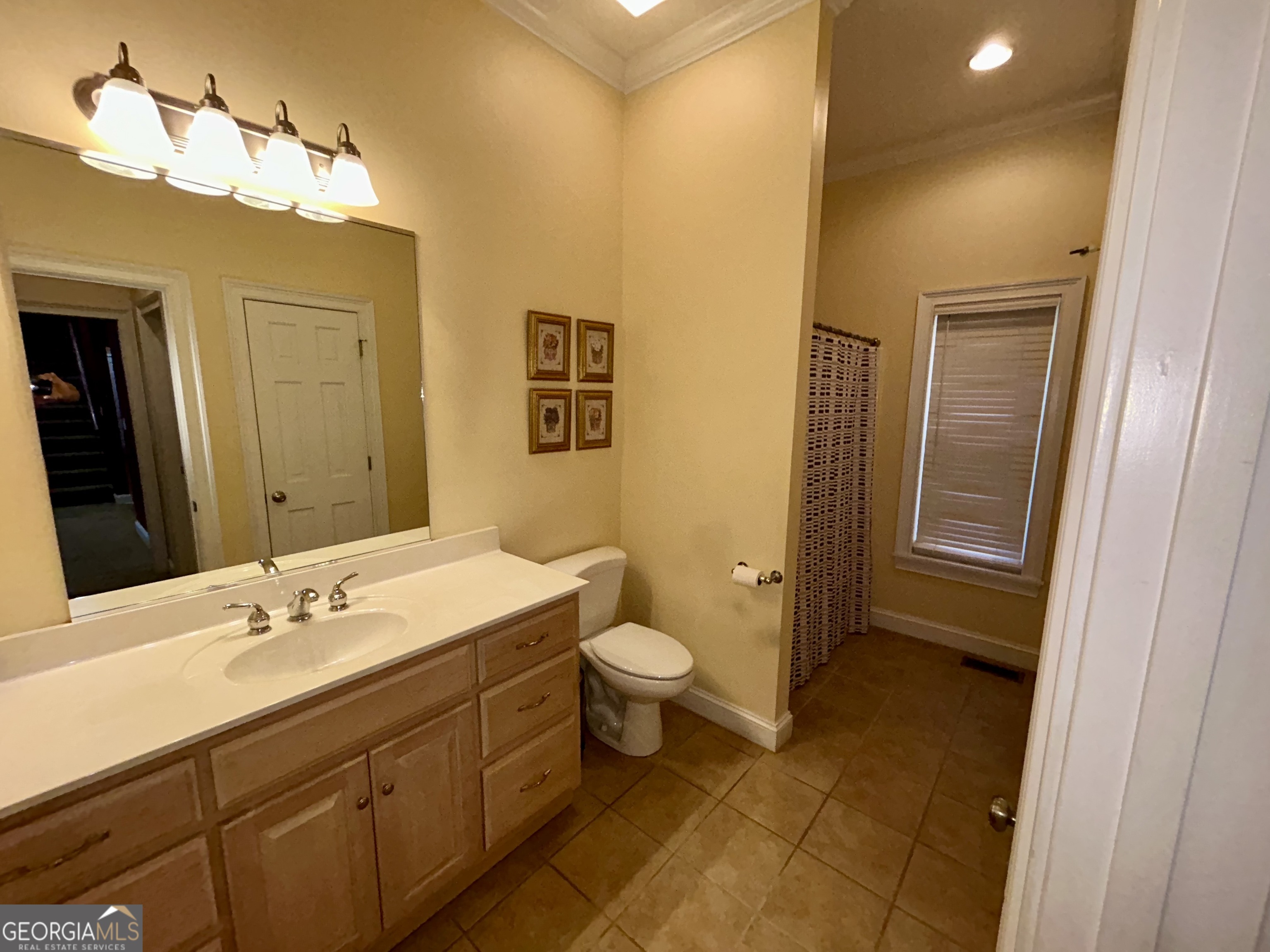 518 Fambrough Drive Elberton, GA 30635 - Photo 53 of 74 a bathroom with a double vanity sink mirror and toilet