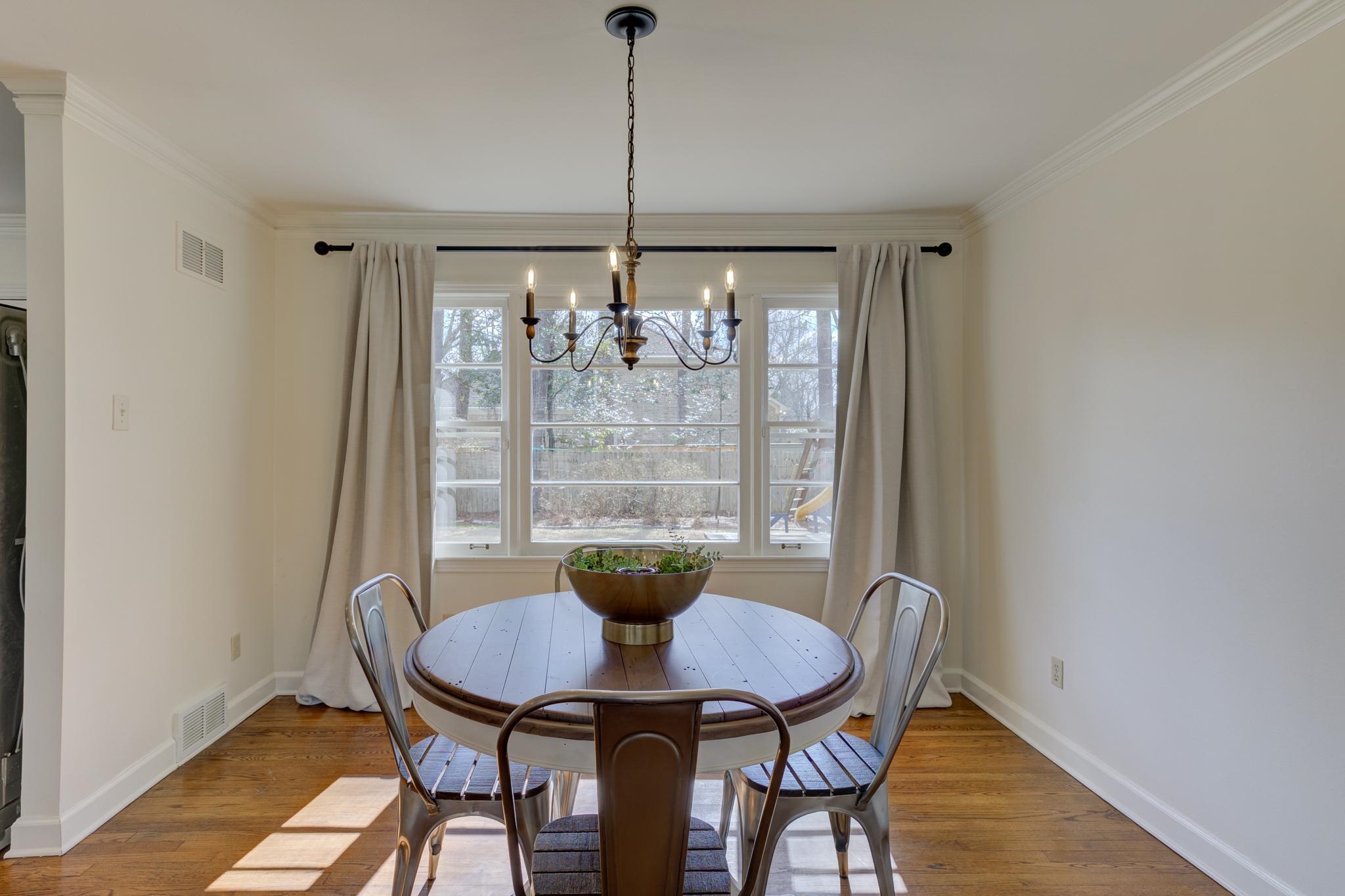 4945 Cole Road Memphis, TN 38117 - Photo 12 of 25 a view of a dining room with furniture and window