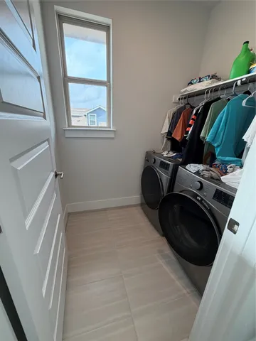 a view of balcony with furniture