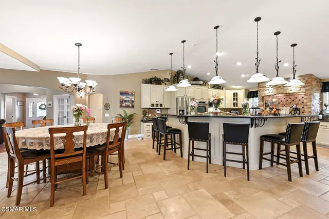 a bed room with a bed and furniture