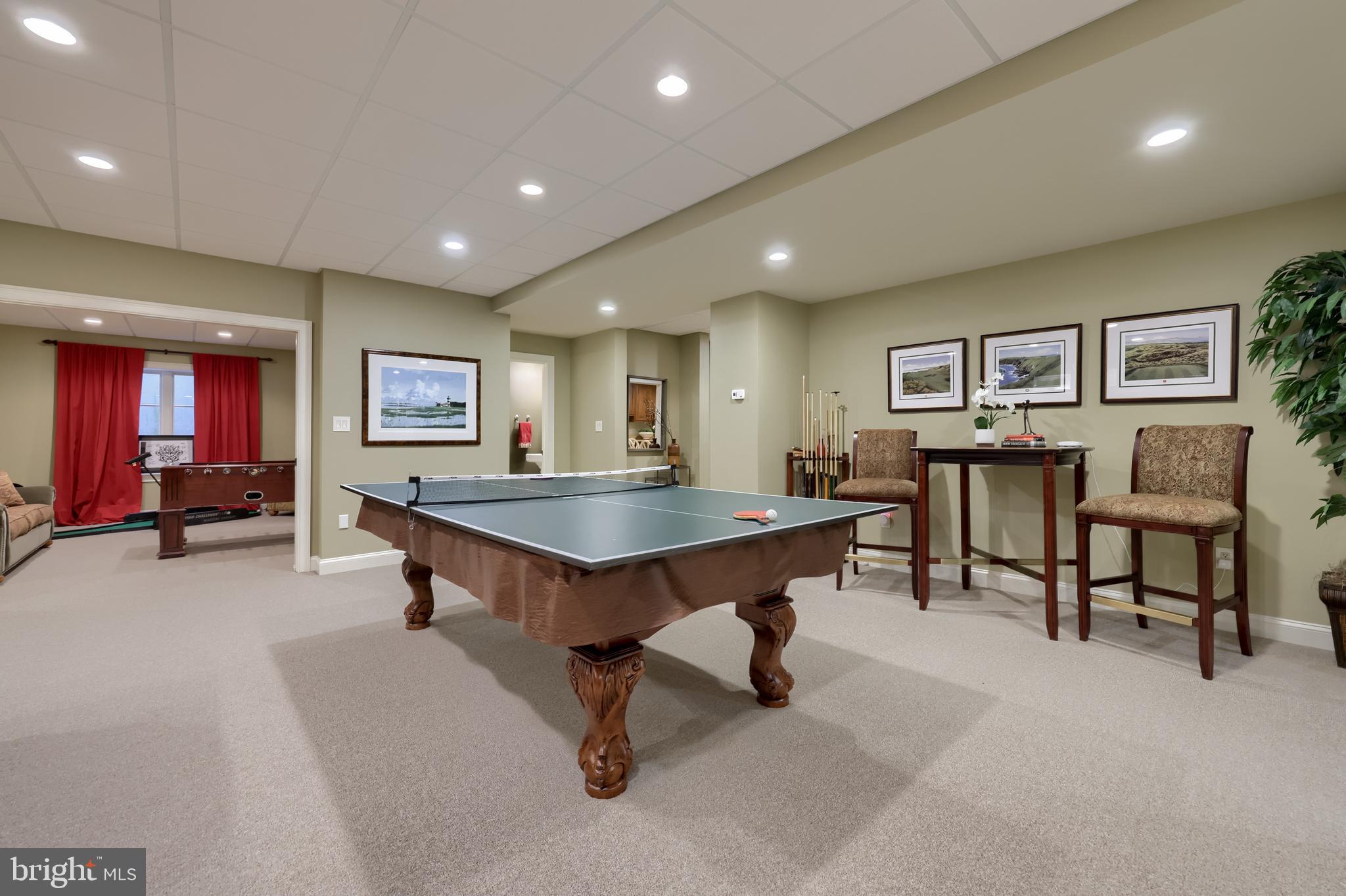 905 Greenside Drive Lititz, PA 17543 - Photo 89 of 127 a living room with furniture a rug and paintings on the wall