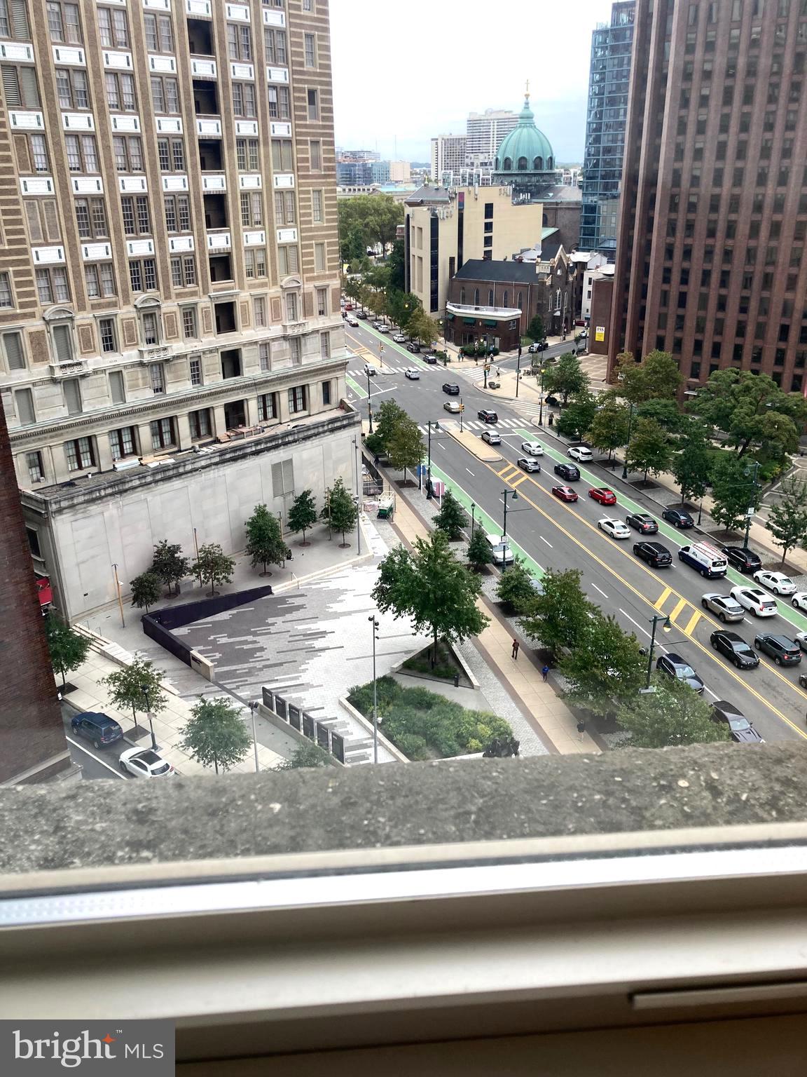 1600-18 Arch Street, Unit 1013 Philadelphia, PA 19103 - Photo 15 of 31 a view of a building from a window