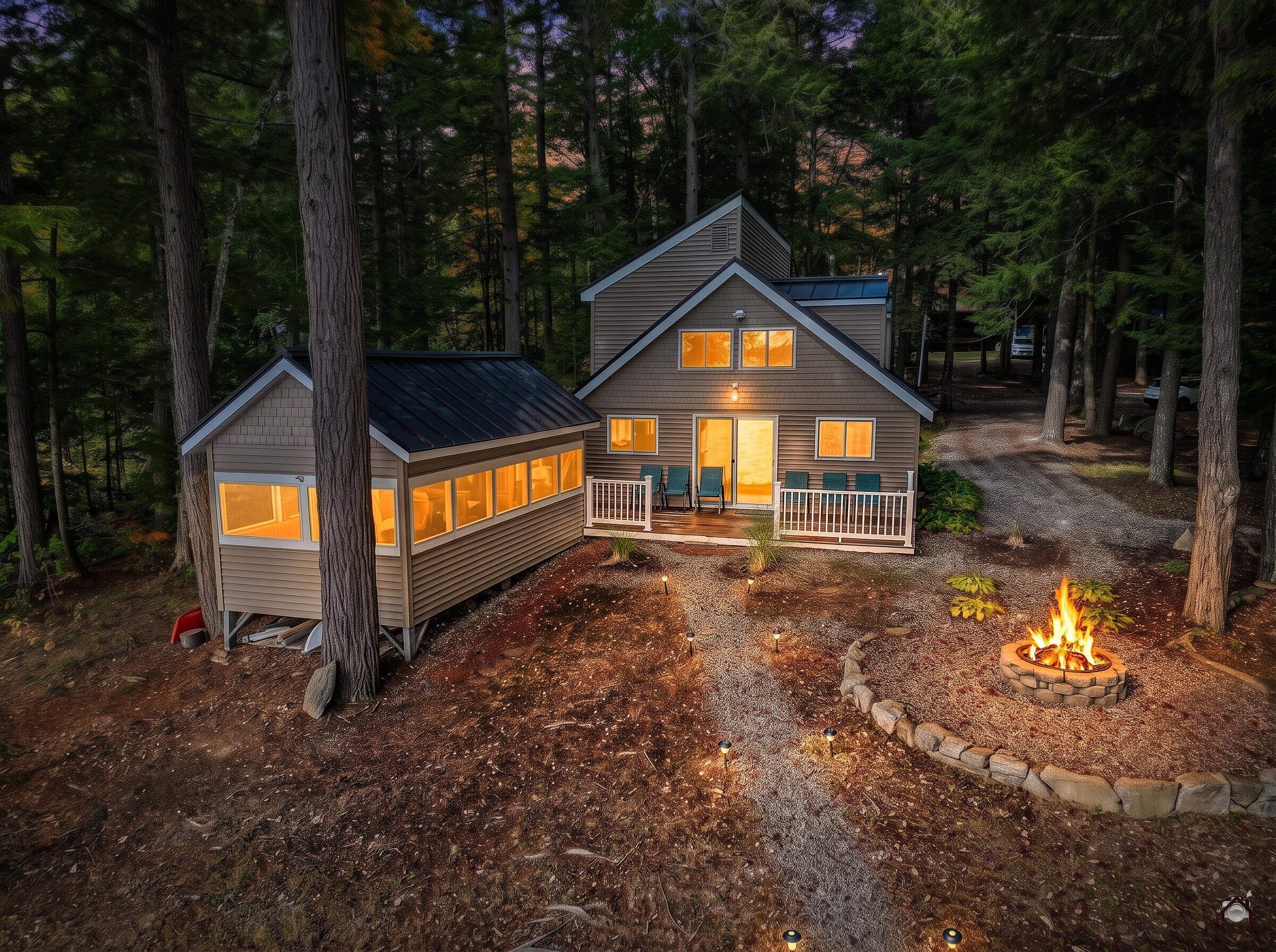 223 Lakewood Estates Rome, ME 04963 - Photo 2 of 67 223 Lakewood Estate Night Photo