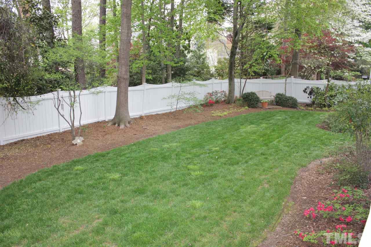 3308 Churchill Road Raleigh, NC 27607 - Photo 24 of 25 a view of a backyard