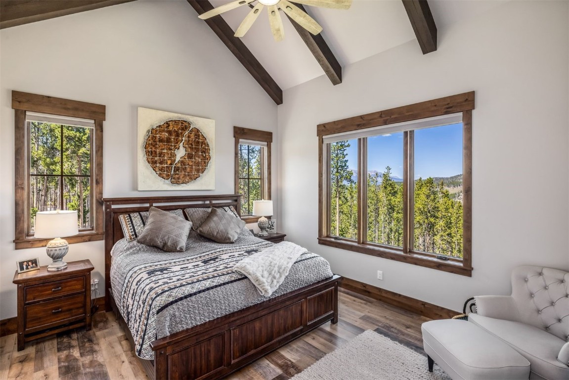 242 Point View Place Breckenridge, CO 80424 - Photo 17 of 47 a bedroom with a bed and a window