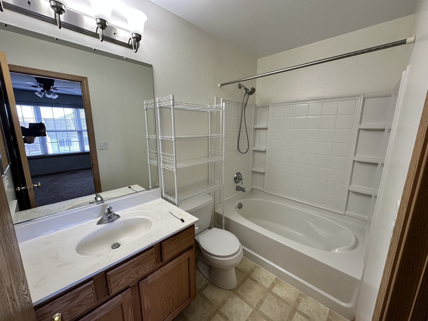 896 Emerald Drive Pingree Grove, IL 60140 - Photo 16 of 19 a bathroom with a sink toilet tub and shower