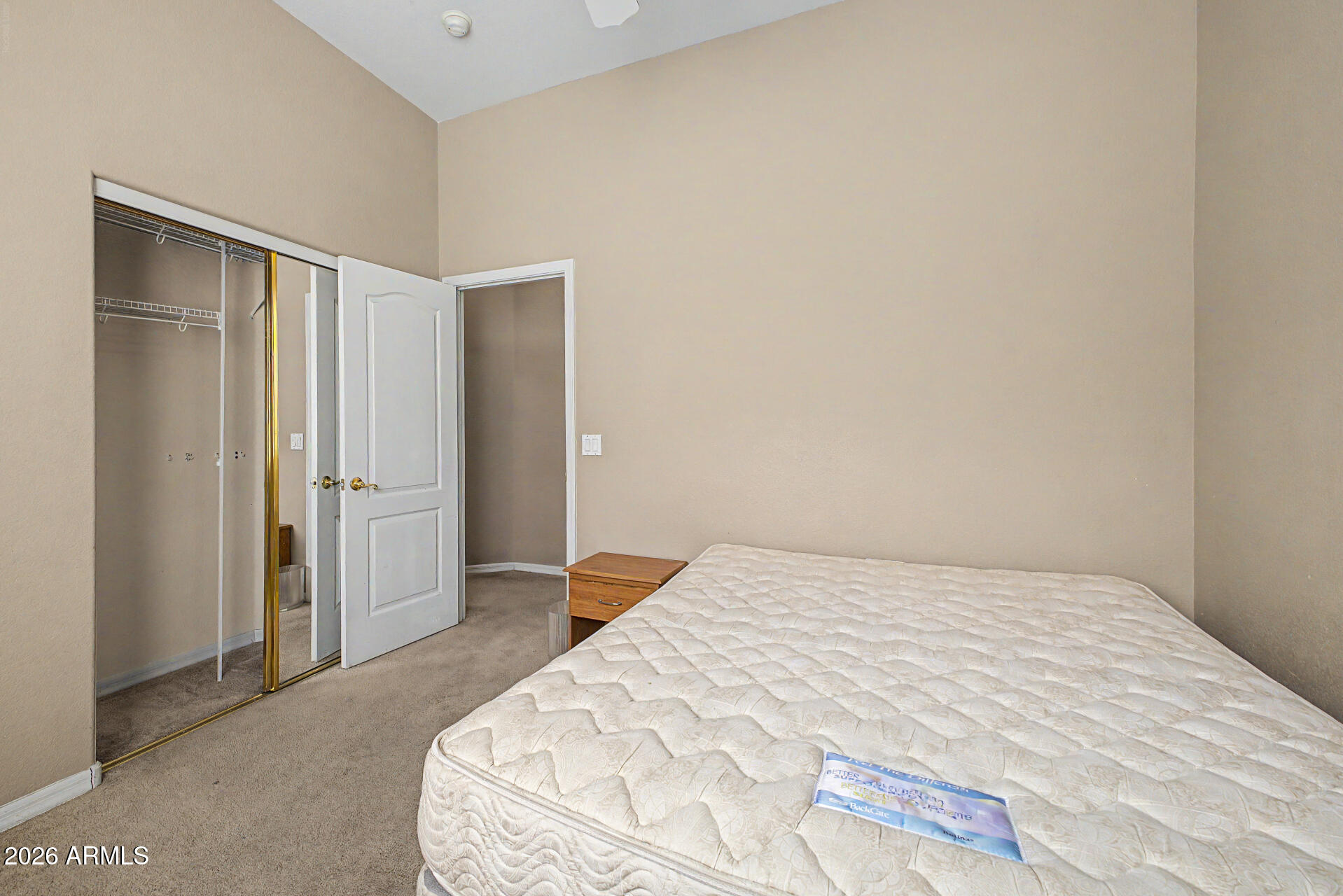 4394 South Strong Box Road Gold Canyon, AZ 85118 - Photo 22 of 33 a bedroom with a bed and a closet