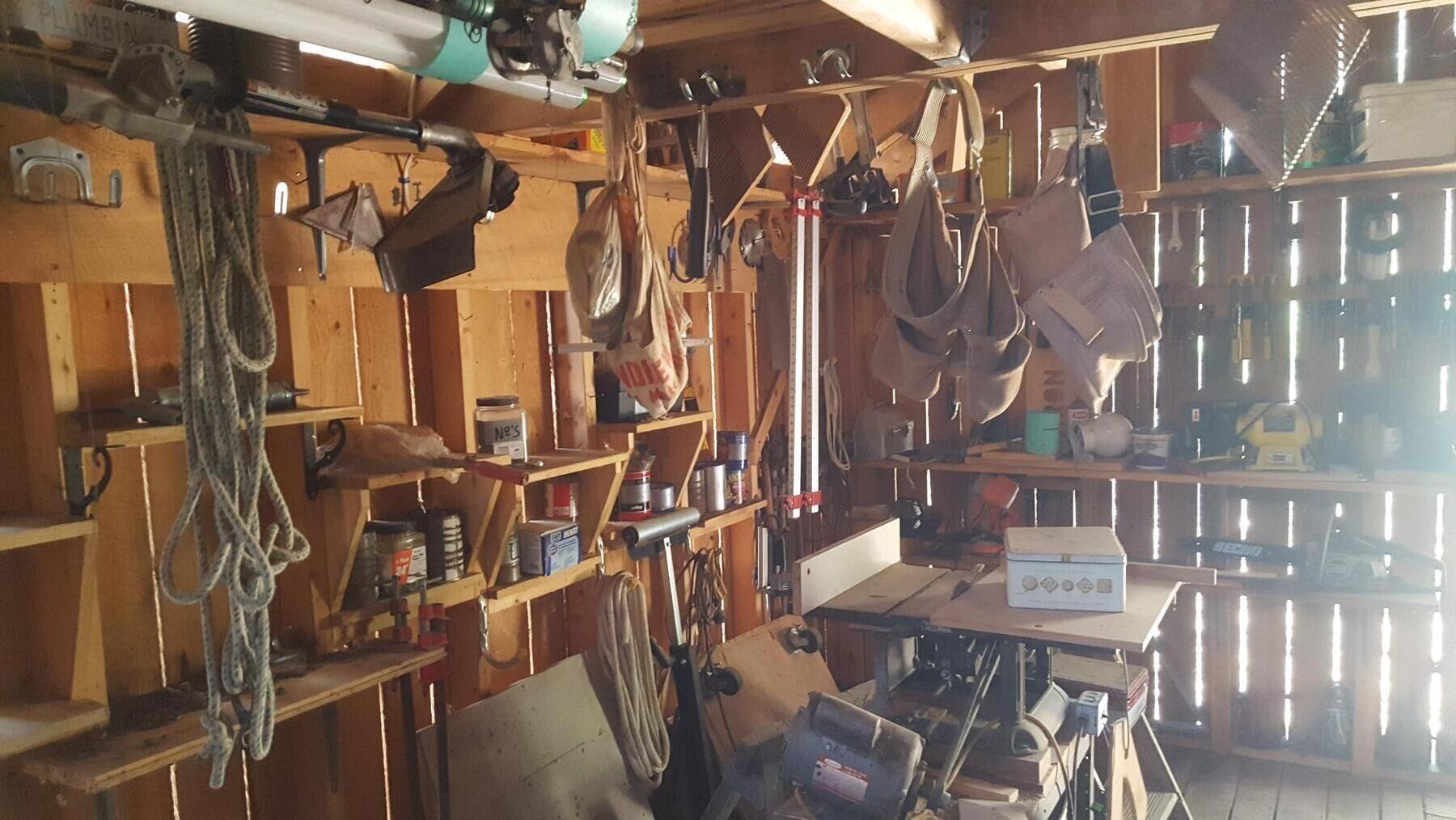 594 River Road Windham, ME 04062 - Photo 18 of 43 Shed Inside